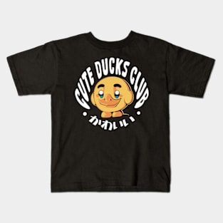 Cute Ducks Club Kids T-Shirt